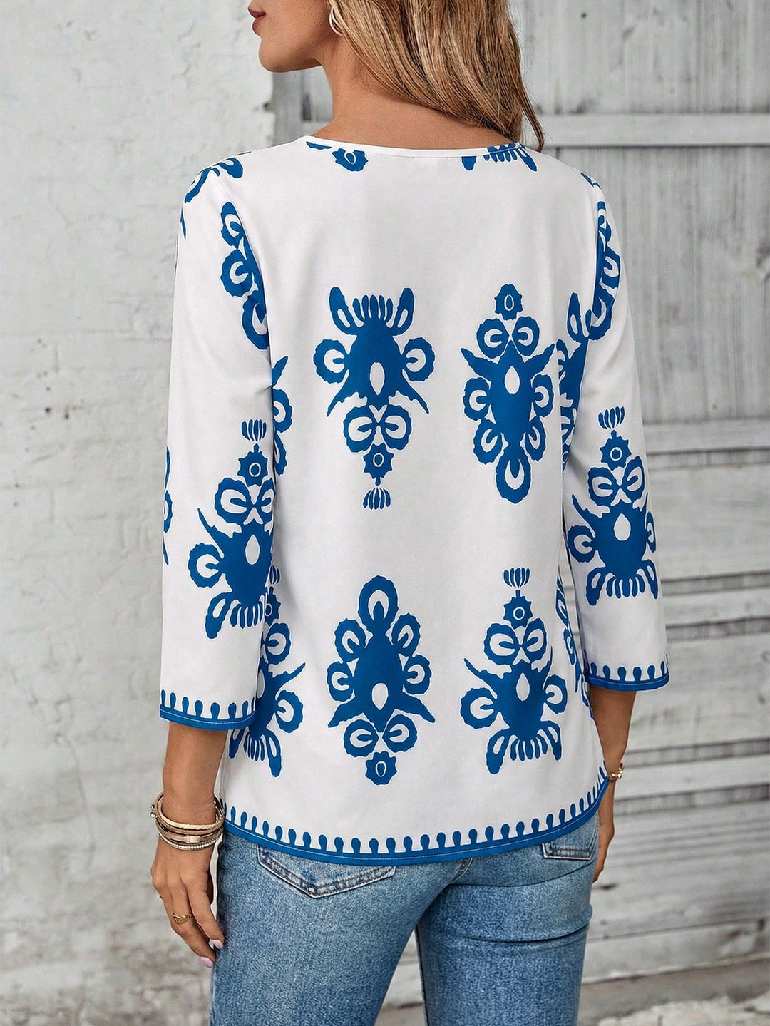 Bluza SHEIN, albastru