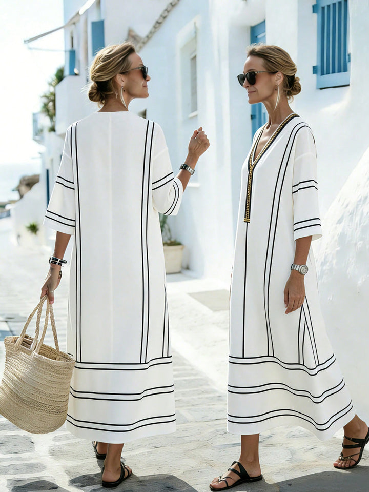 Rochie maxi SHEIN, mix culori