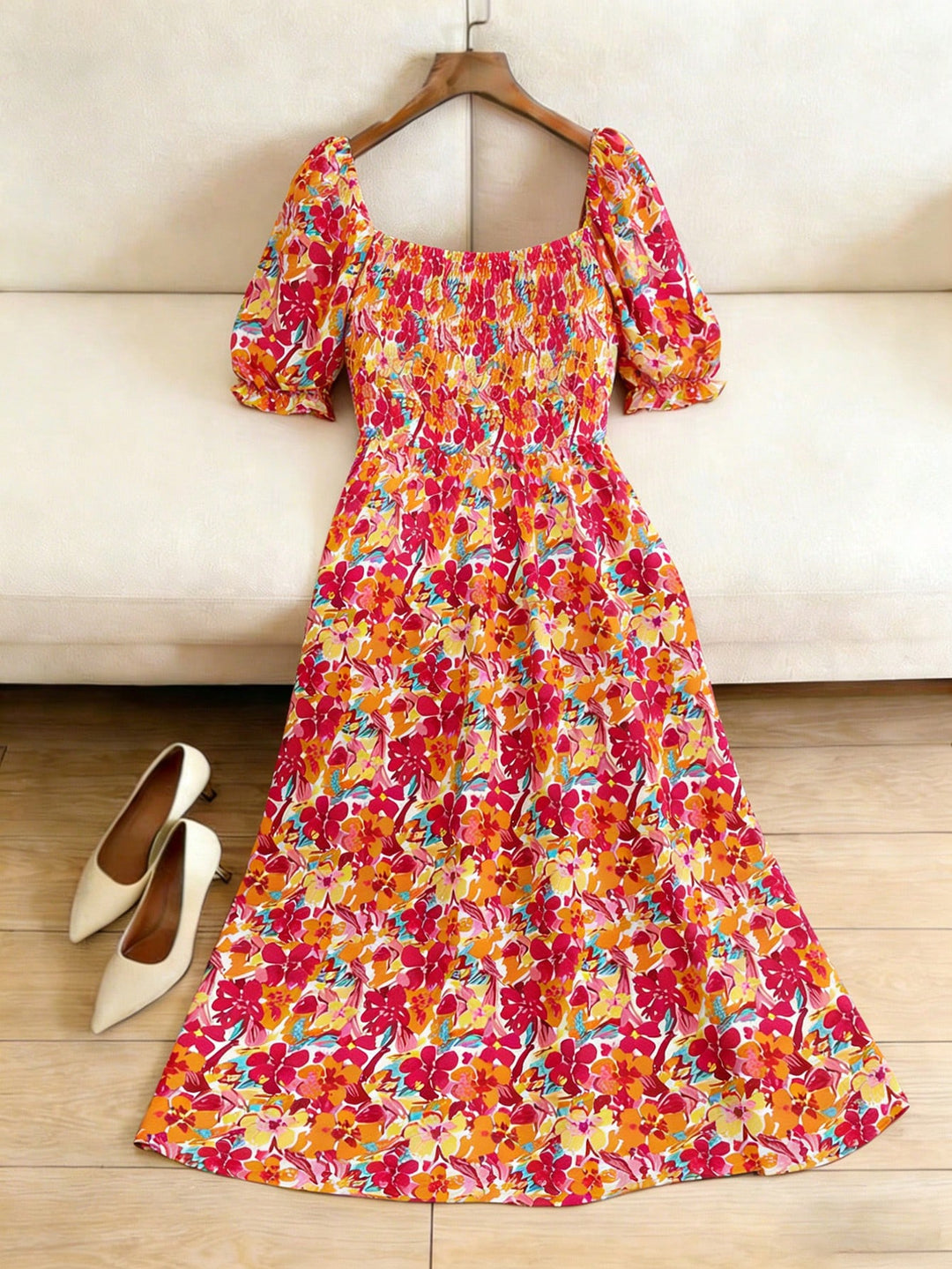 Rochie SHEIN, portocaliu