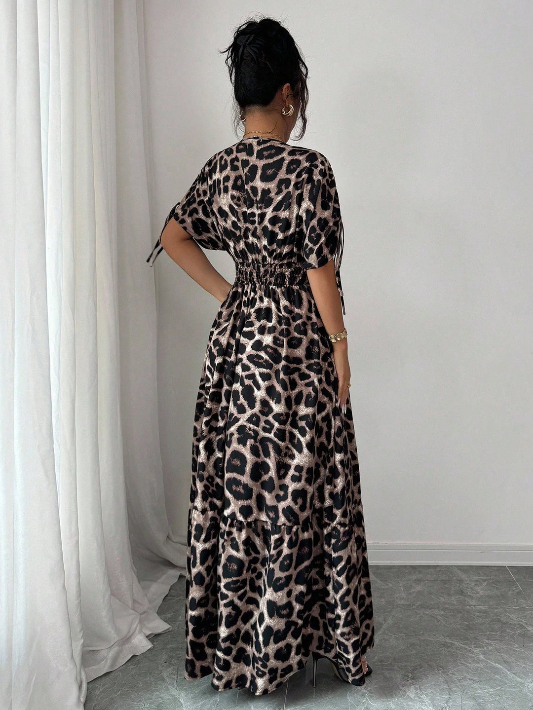 Rochie maxi SHEIN, mix culori