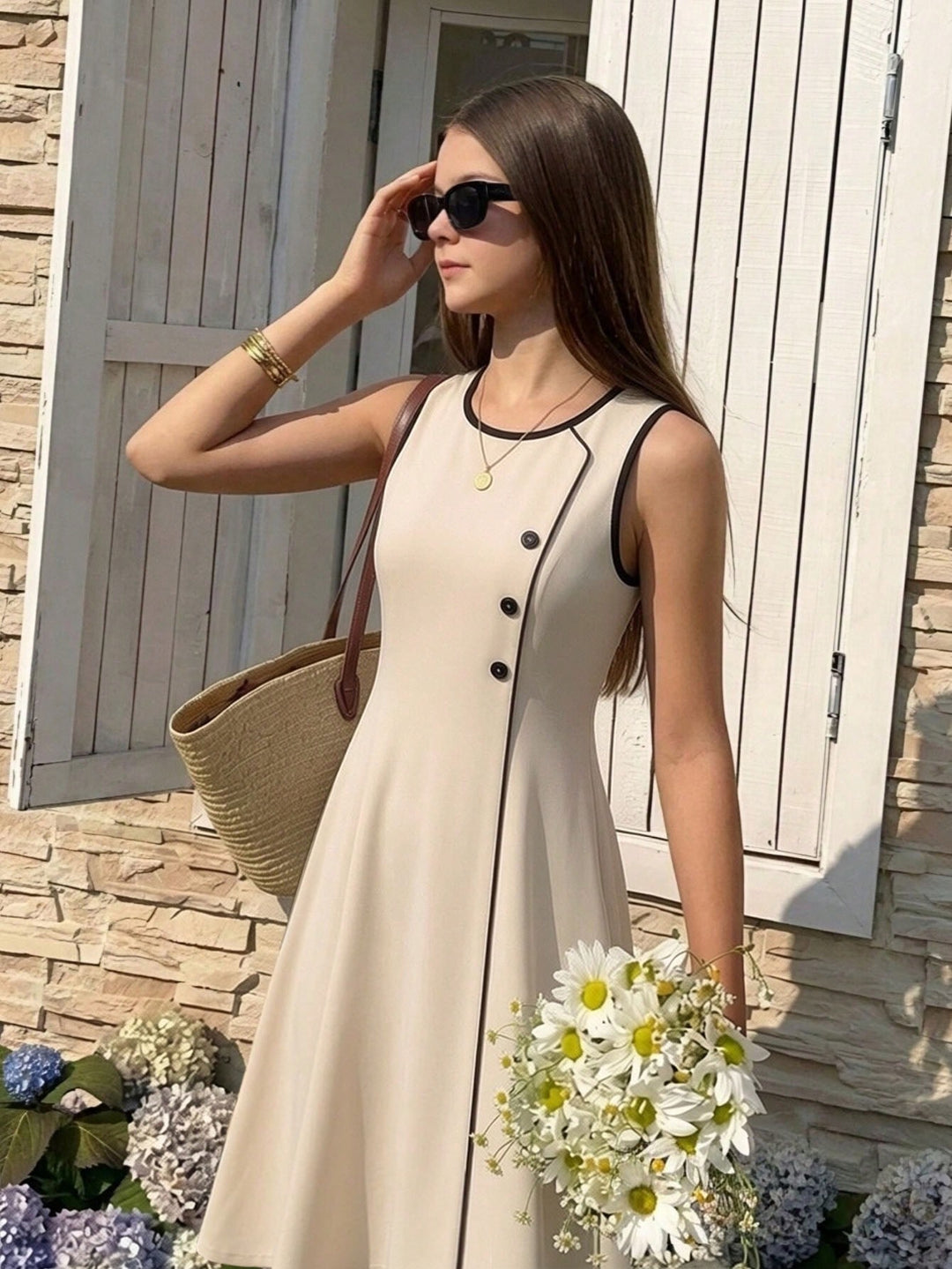 Rochie SHEIN, portocaliu