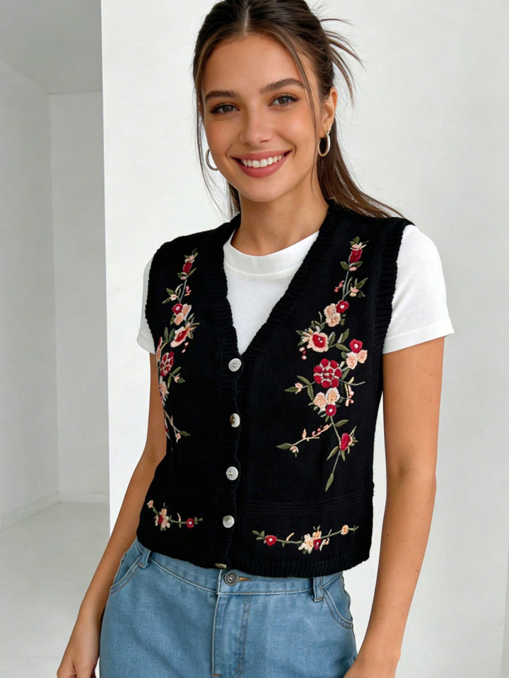 Vestă SHEIN, negru