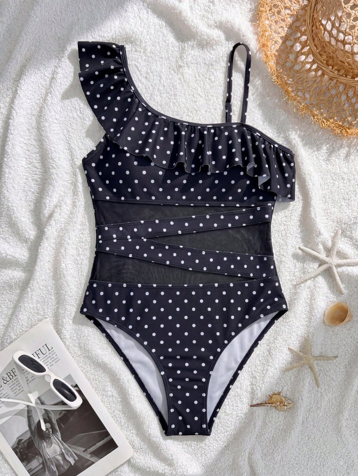 Costum de baie SHEIN, negru