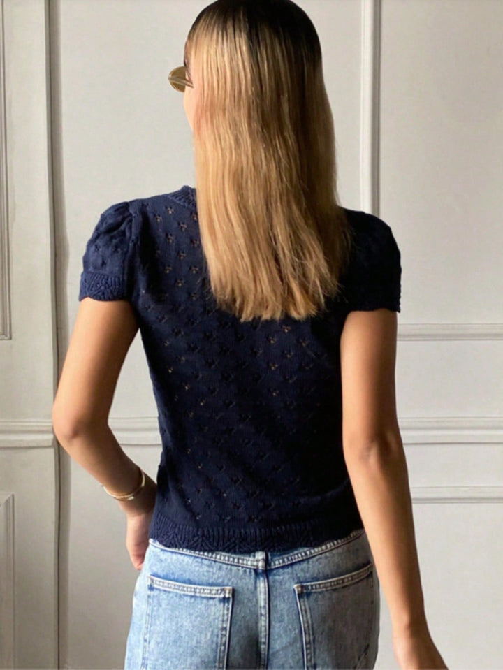 Cardigan SHEIN, albastru