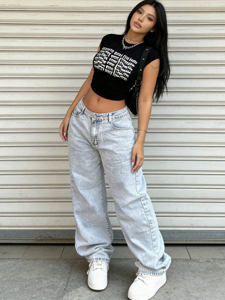 Jeans SHEIN, albastru