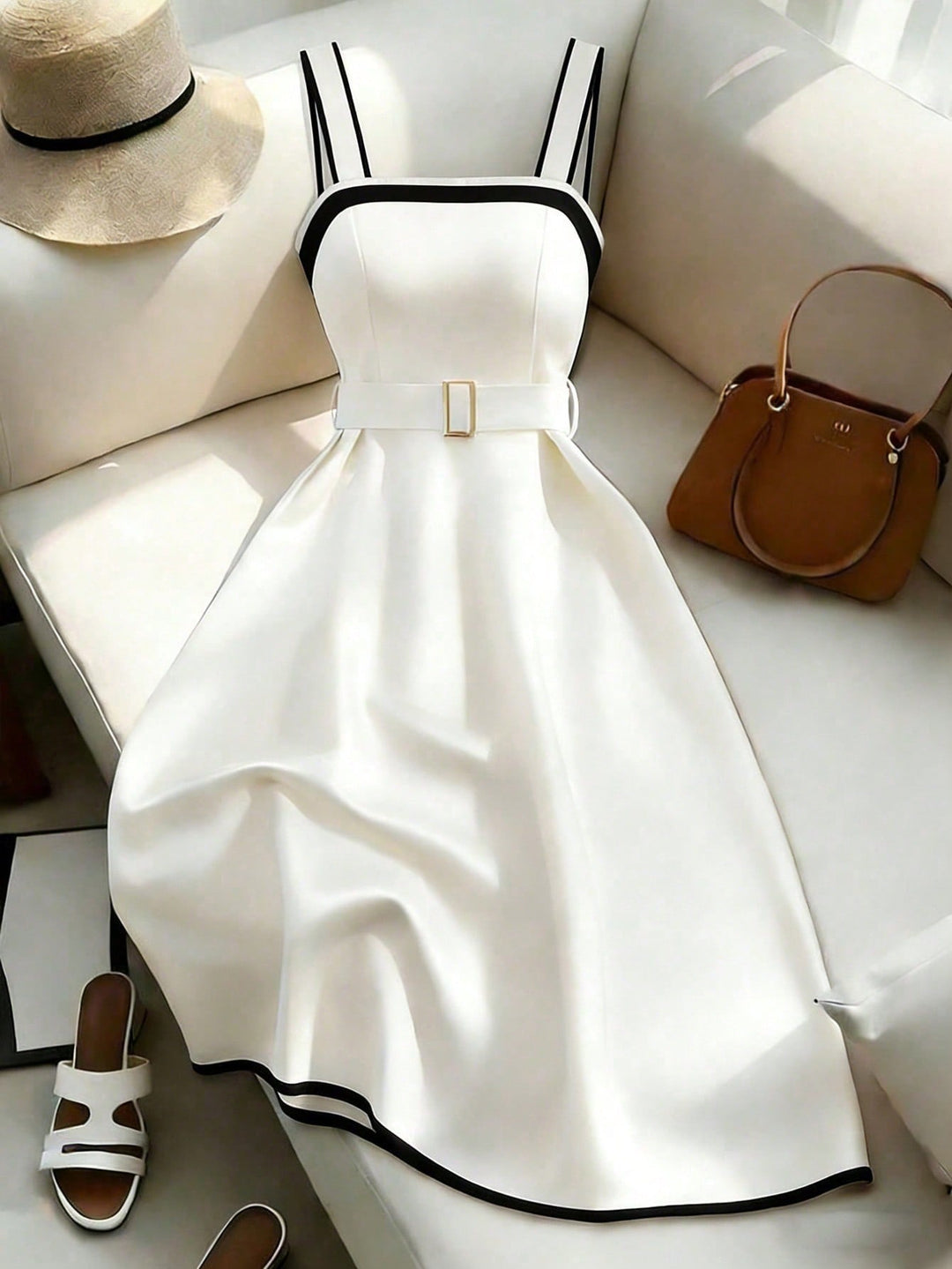 Rochie midi SHEIN, mix culori