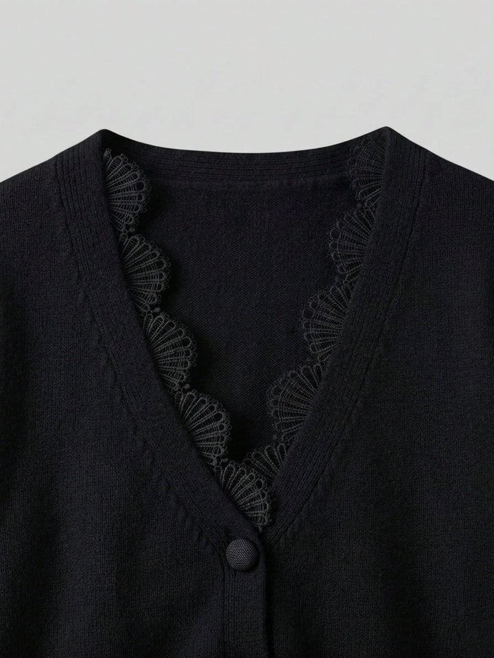 Cardigan SHEIN, negru