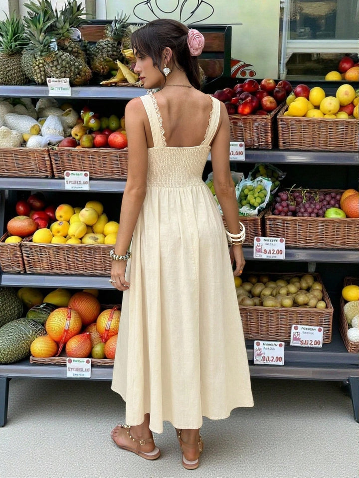 Rochie midi SHEIN, portocaliu