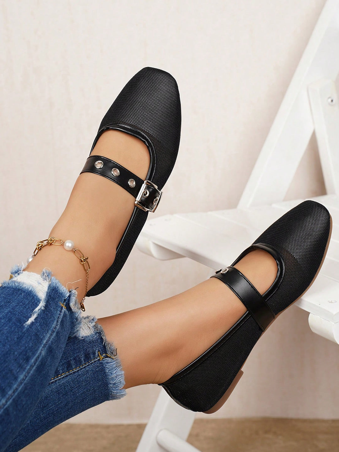 Balerini SHEIN, negru