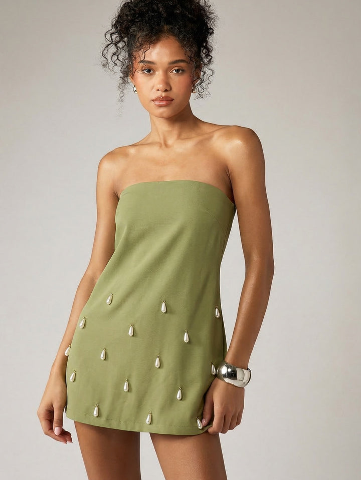 Top SHEIN, kaki