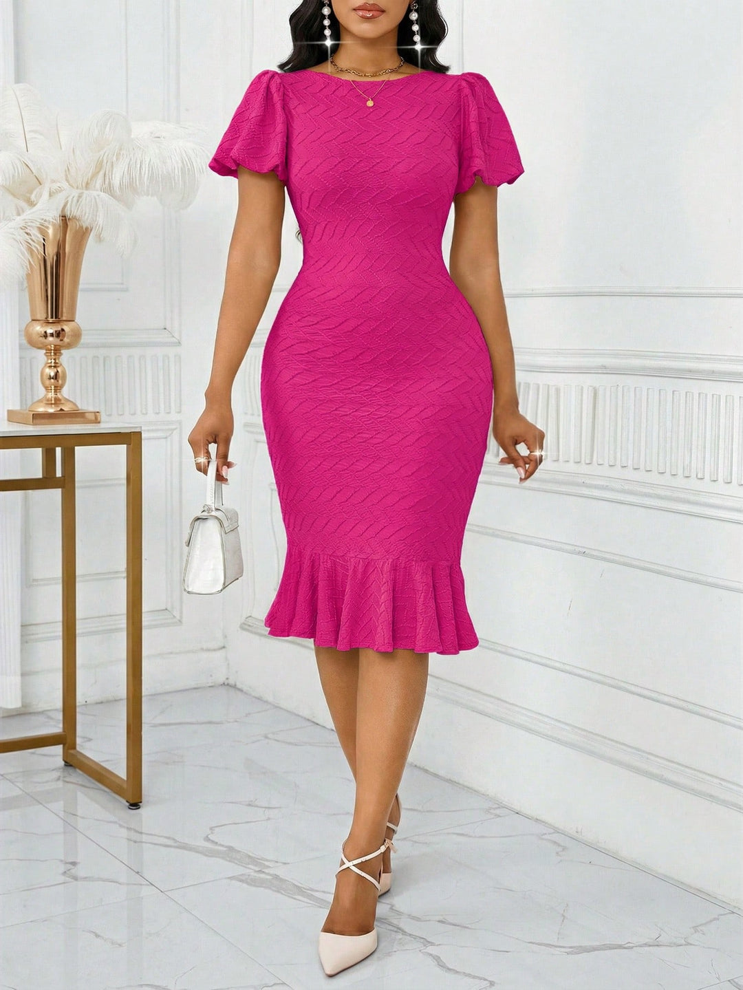 Rochie SHEIN, roz