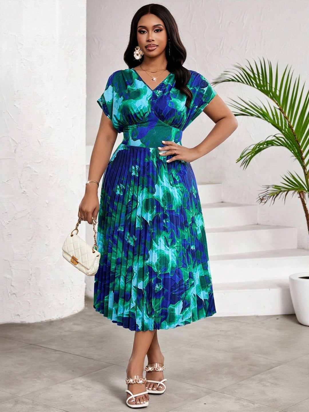 Rochie SHEIN, mix culori