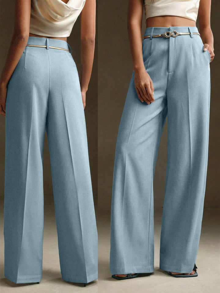 Pantaloni SHEIN, albastru