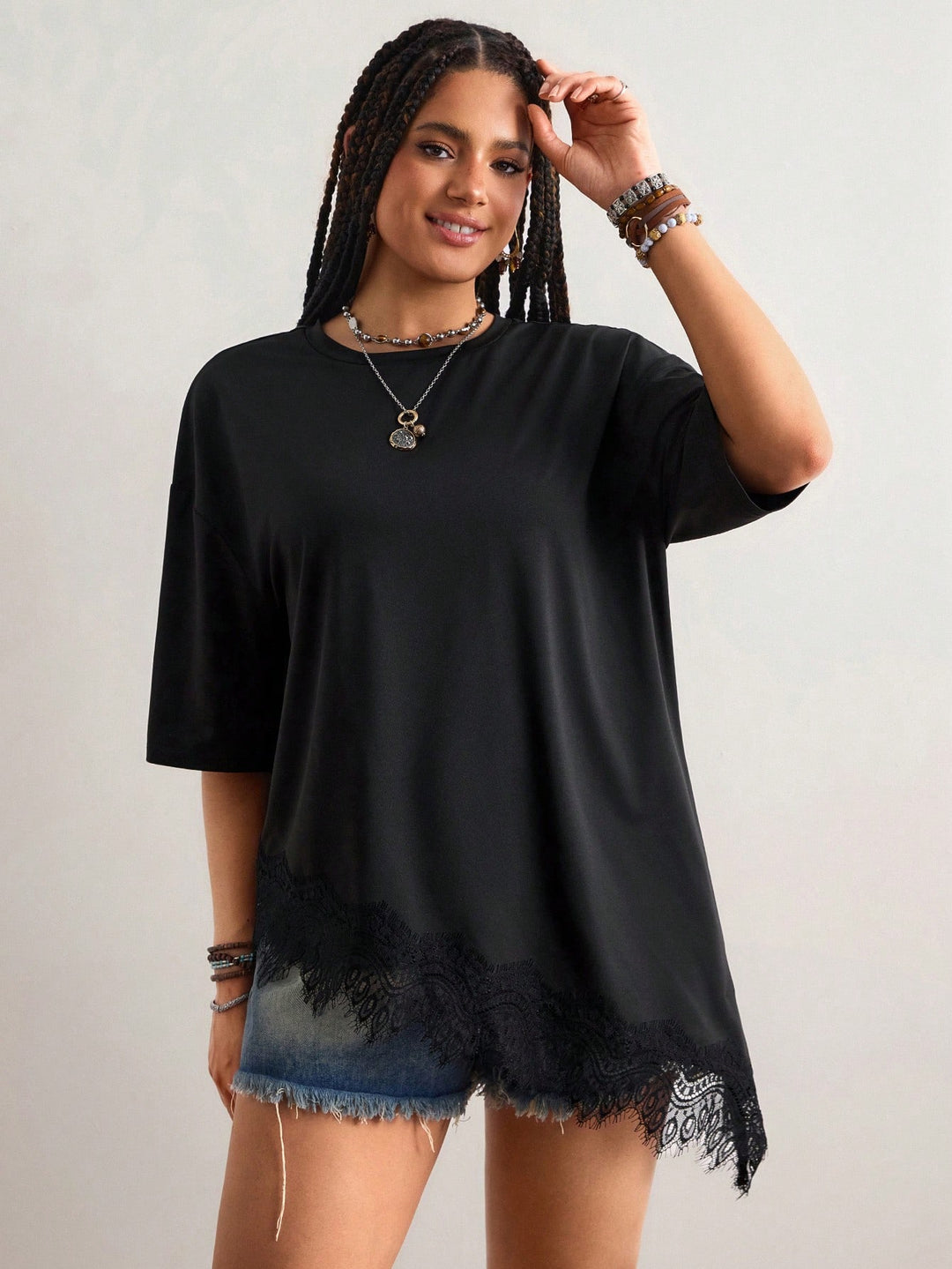 Tricou SHEIN, negru