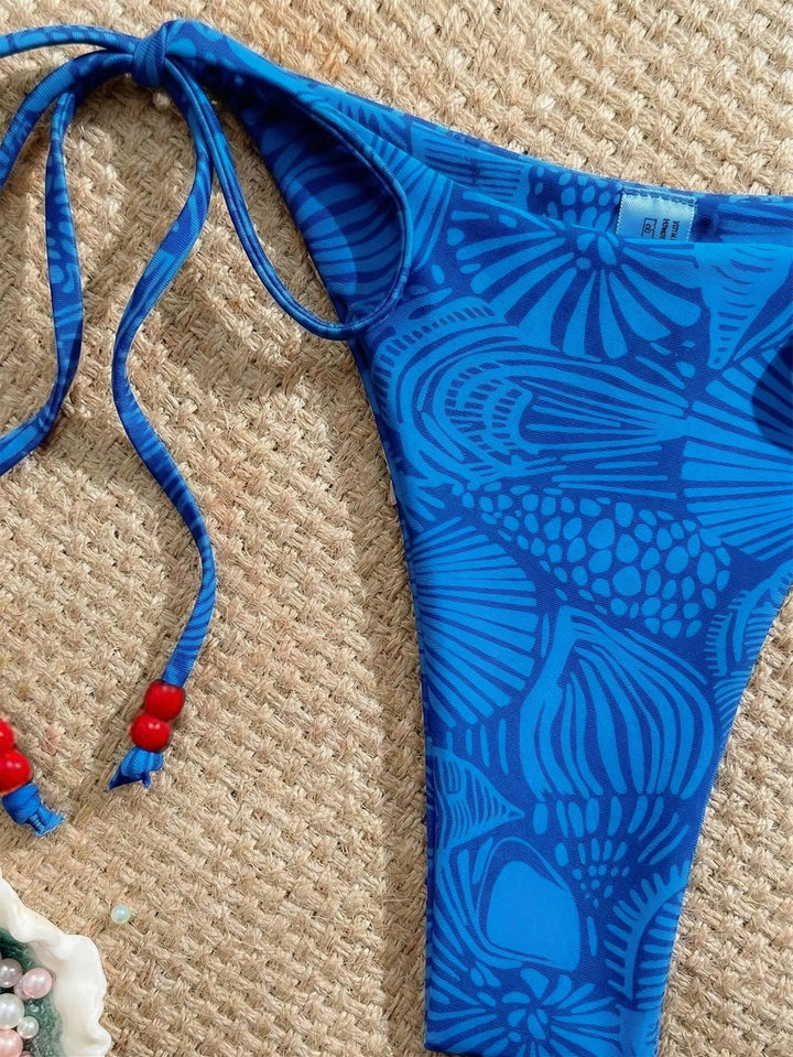 Set bikini SHEIN, albastru