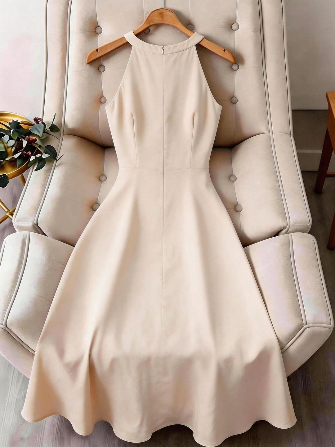 Rochie maxi SHEIN, portocaliu