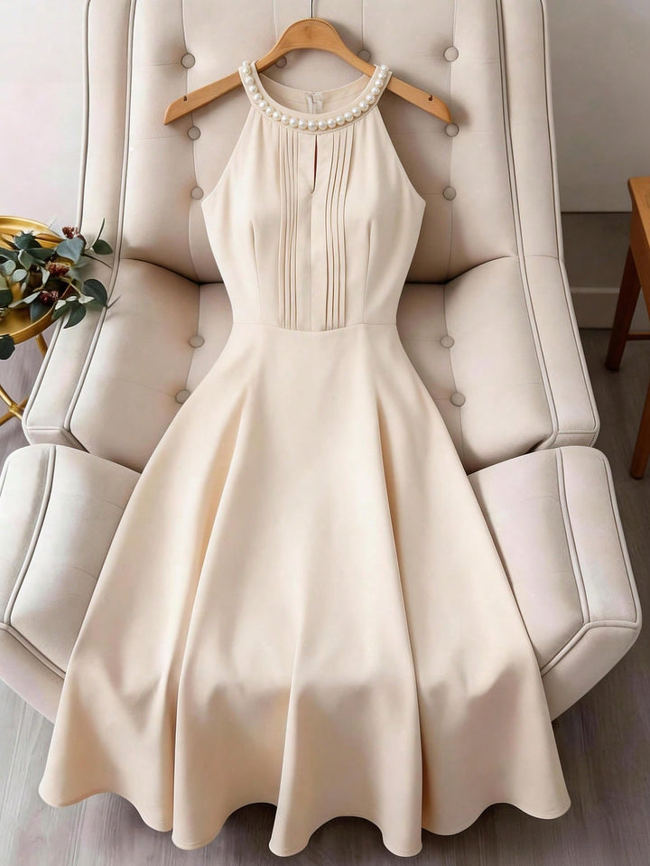 Rochie maxi SHEIN, bej