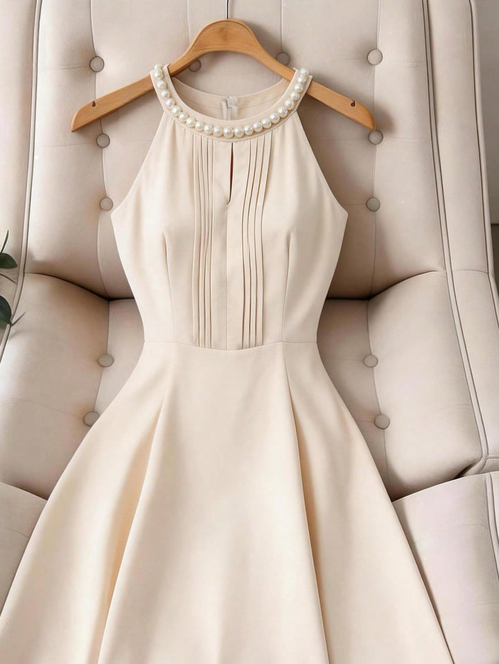 Rochie maxi SHEIN, bej