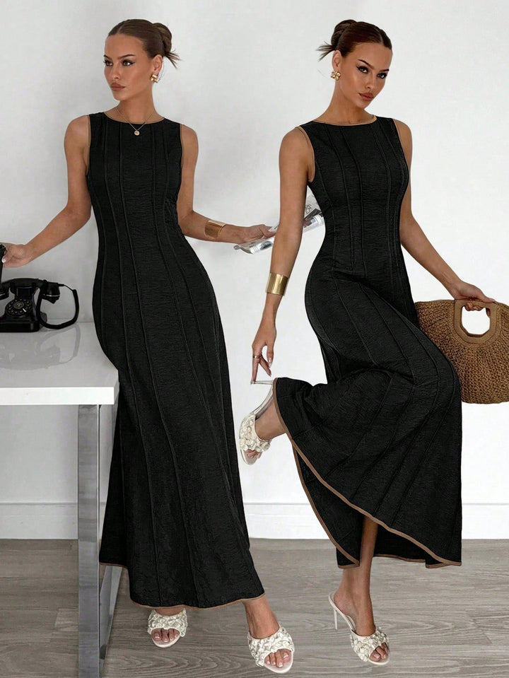 Rochie maxi SHEIN, negru