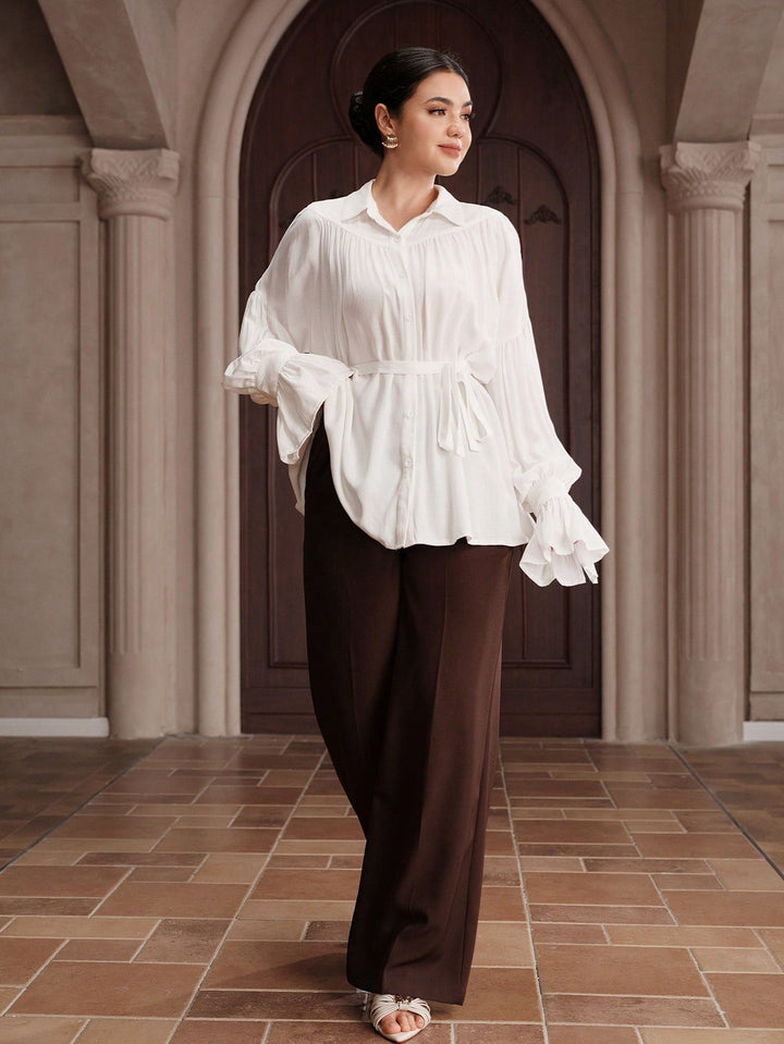 Bluza SHEIN, alb
