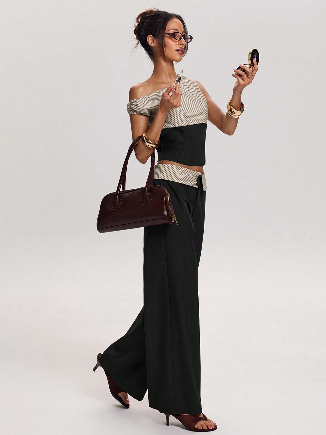 Pantaloni SHEIN, negru
