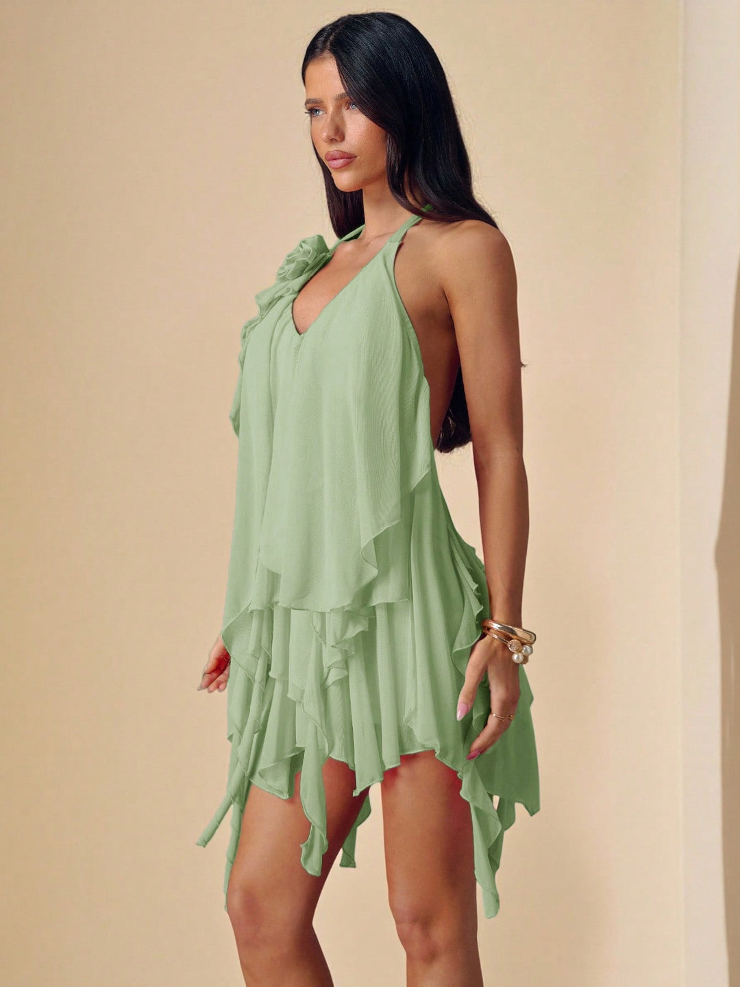 Rochie mini SHEIN, turcoaz