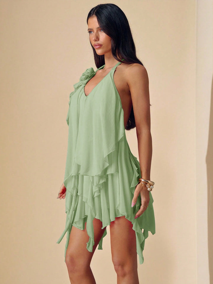 Rochie mini SHEIN, turcoaz