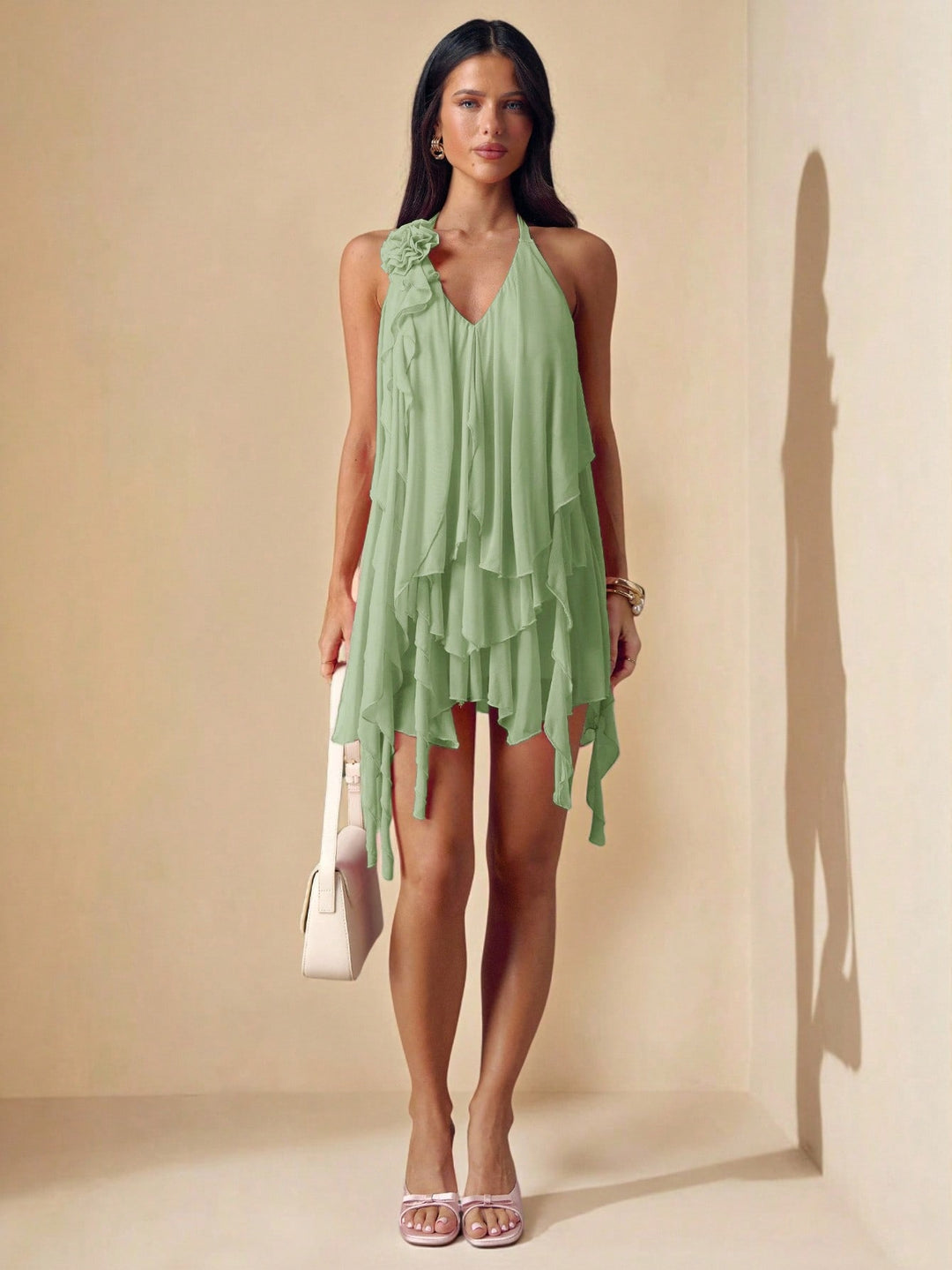 Rochie mini SHEIN, turcoaz