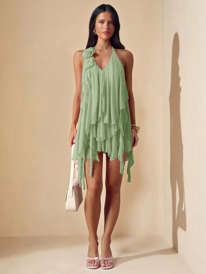 Rochie mini SHEIN, turcoaz