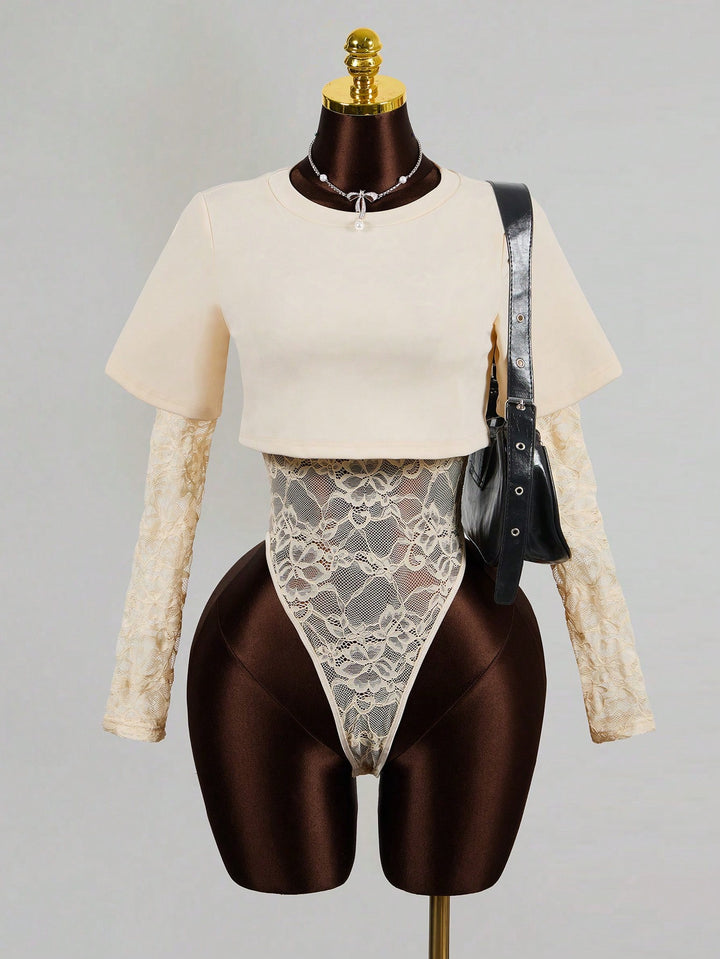 Body SHEIN, bej