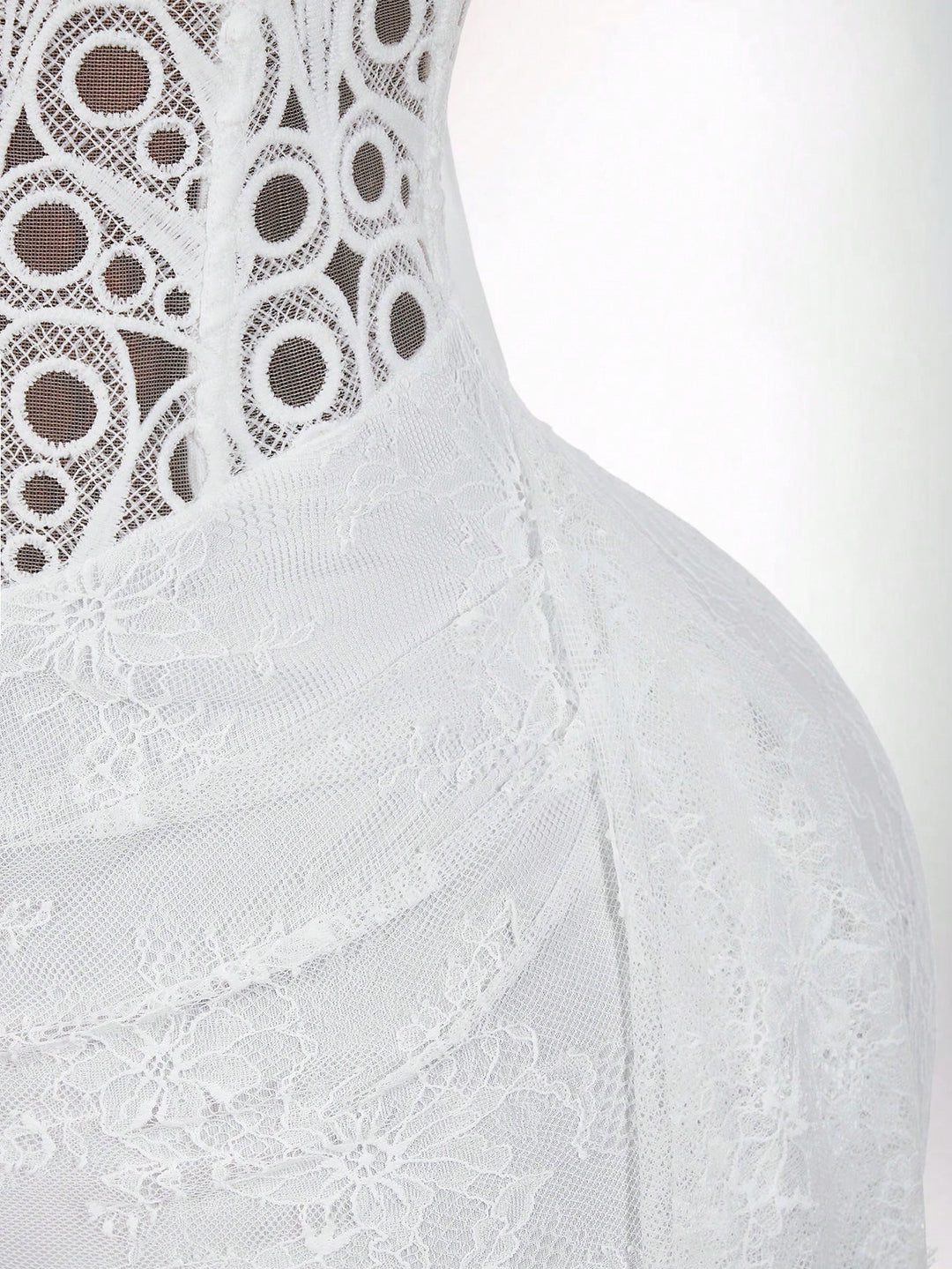 Rochie mini SHEIN, alb