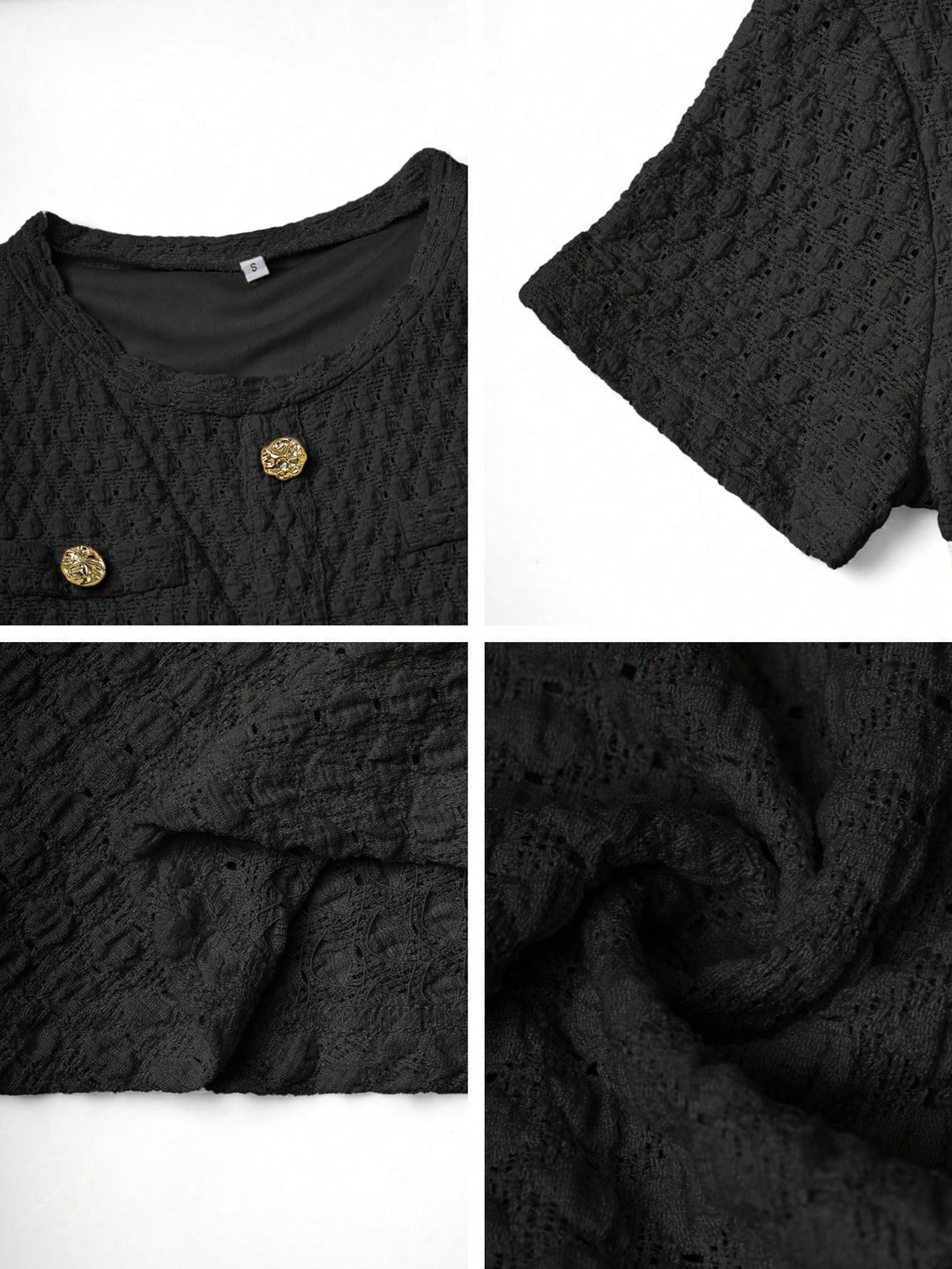 Rochie scurtă SHEIN, negru