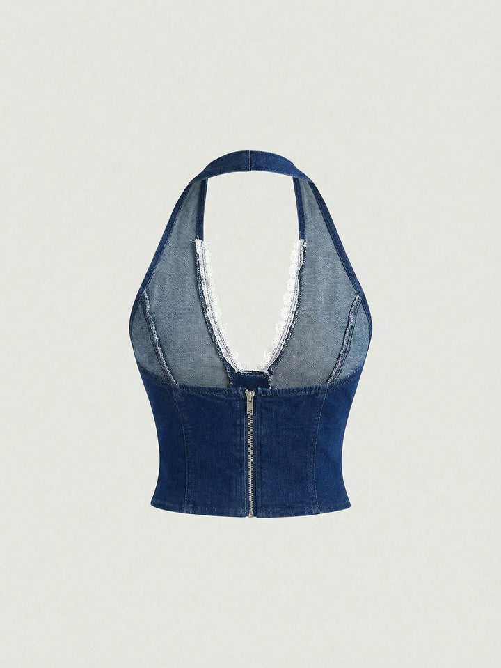 Top SHEIN, albastru