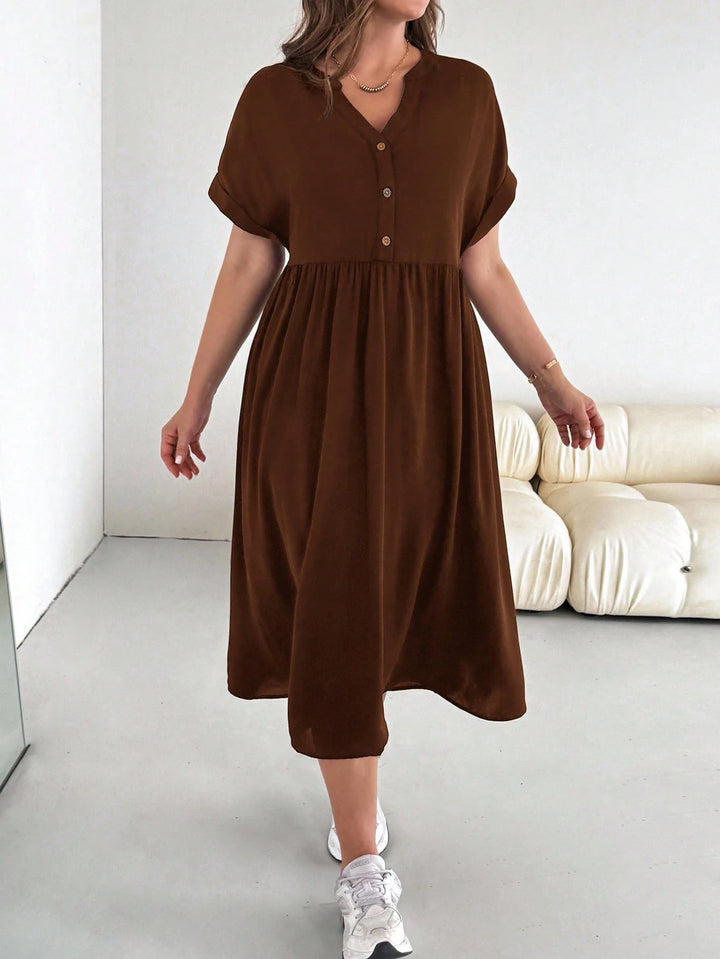 Rochie maxi SHEIN, maro
