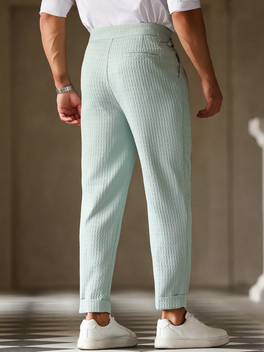 Pantalon SHEIN, verde