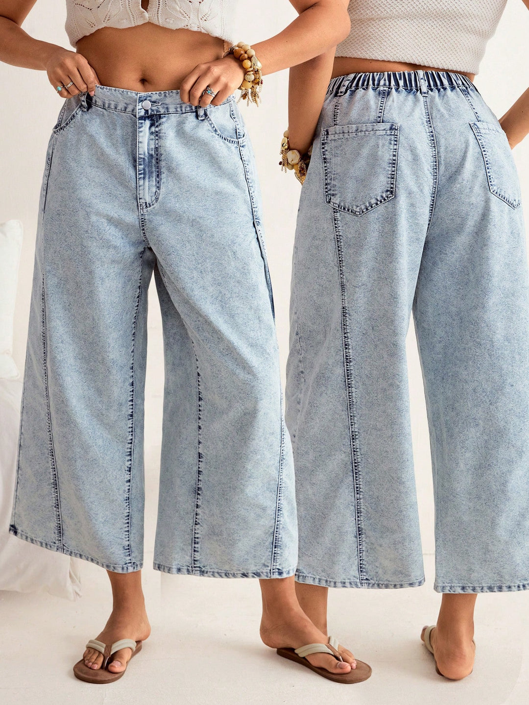 Jeans SHEIN, albastru