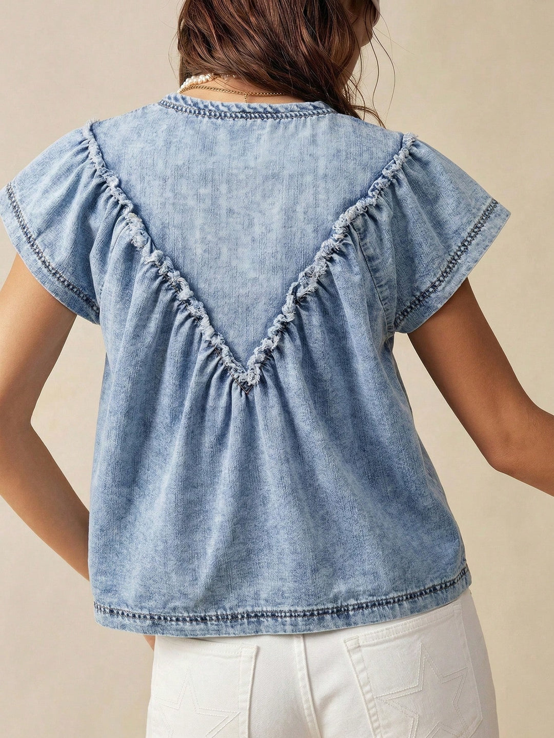 Top SHEIN, albastru