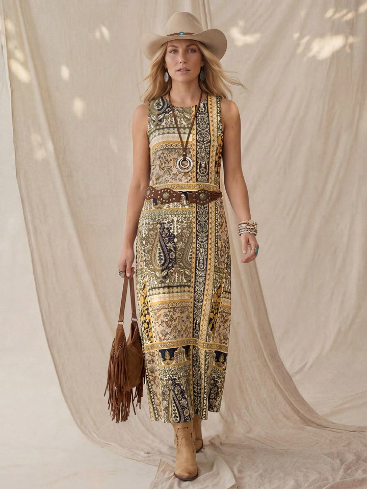 Rochie maxi SHEIN, mix culori