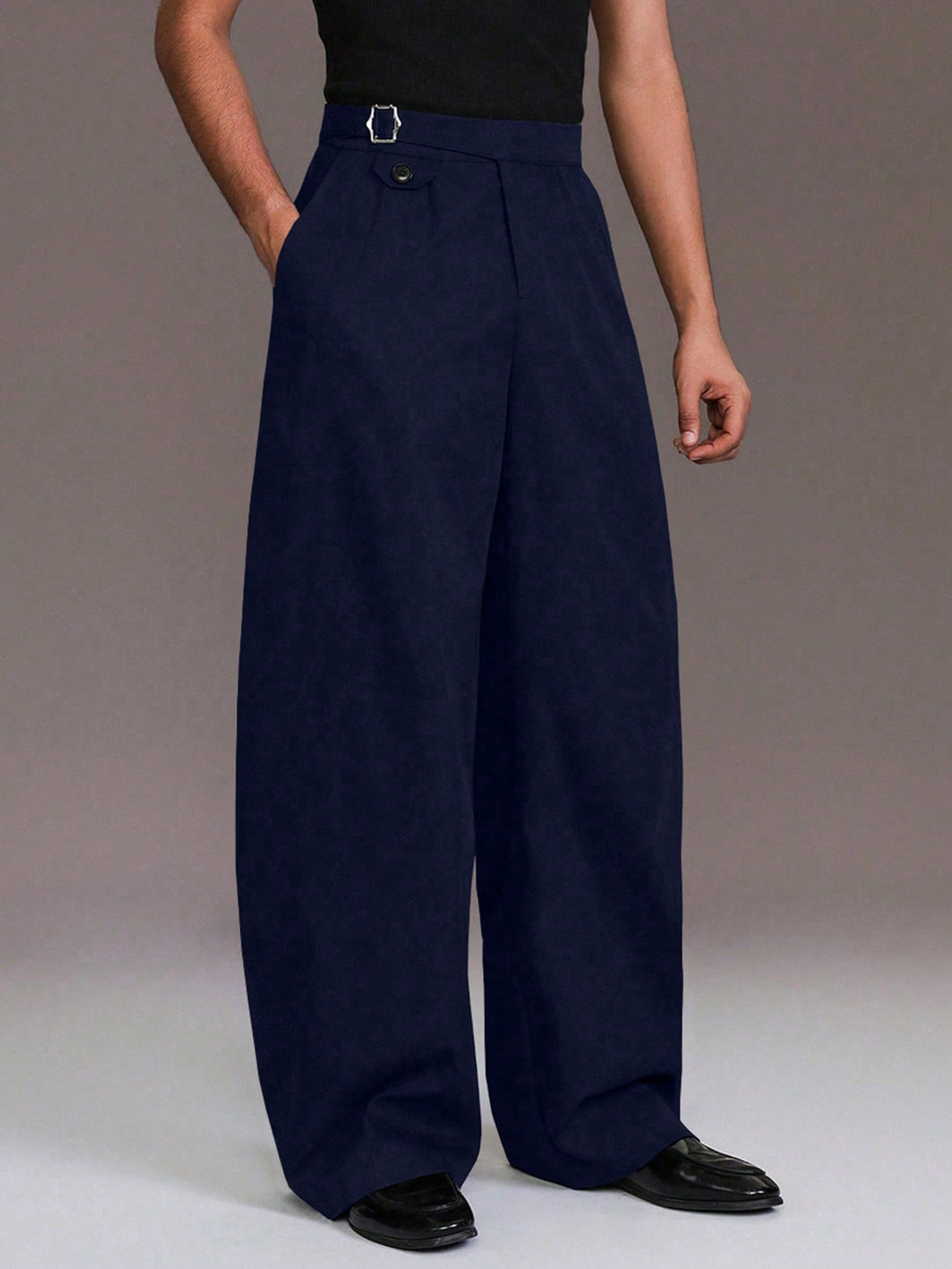Pantalon SHEIN, albastru