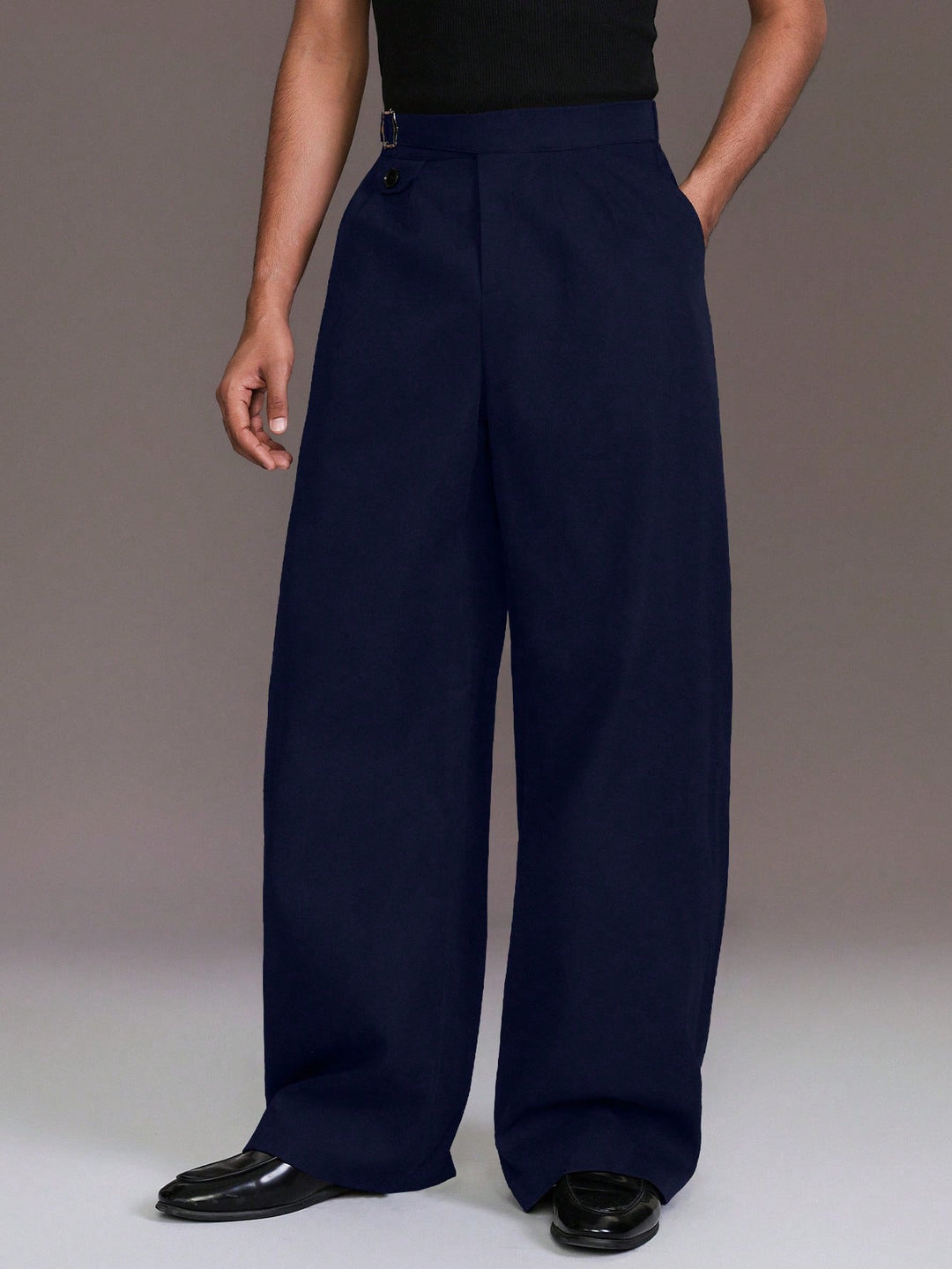 Pantalon SHEIN, albastru