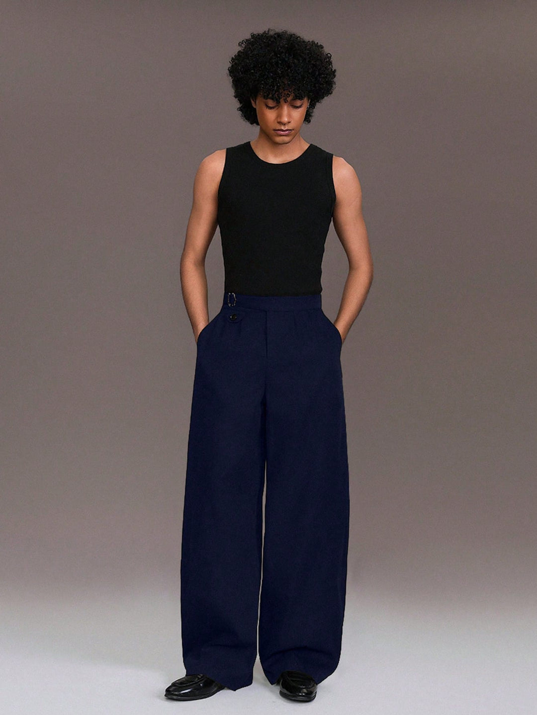 Pantalon SHEIN, albastru