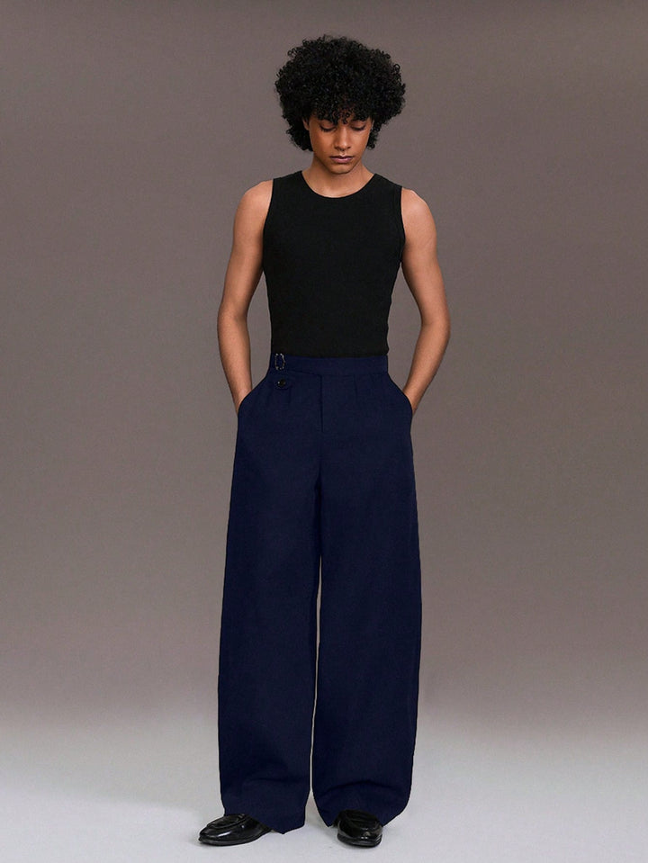 Pantalon SHEIN, albastru