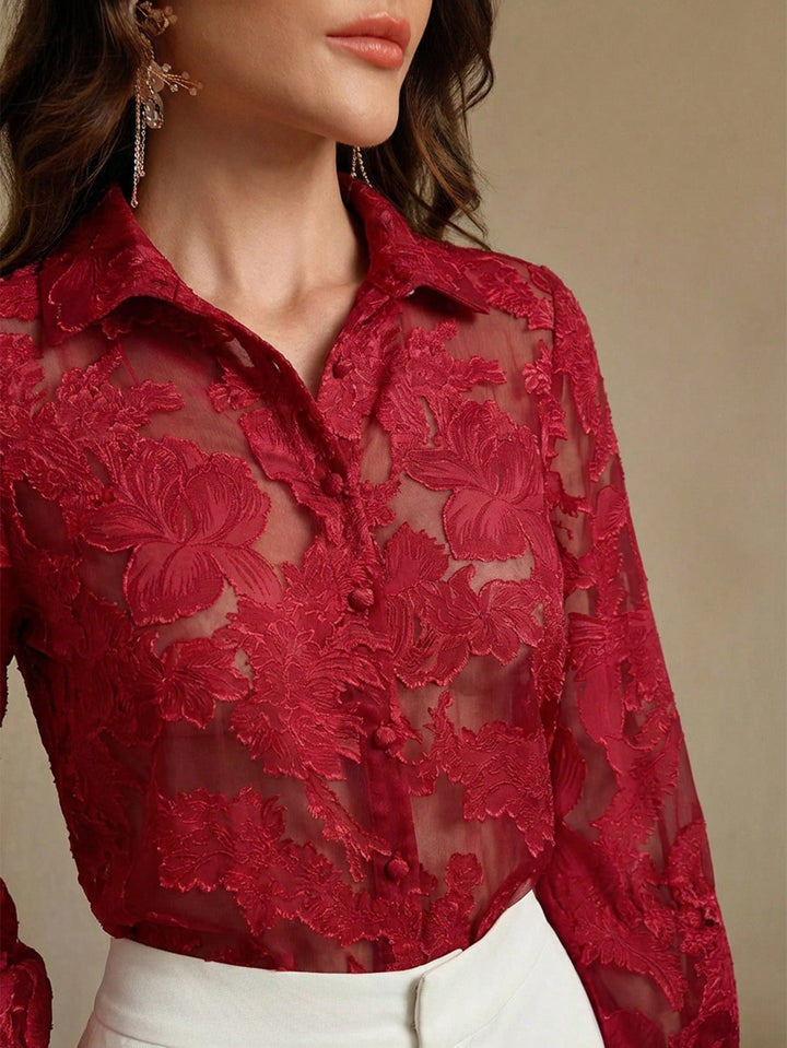Bluza SHEIN, roșu