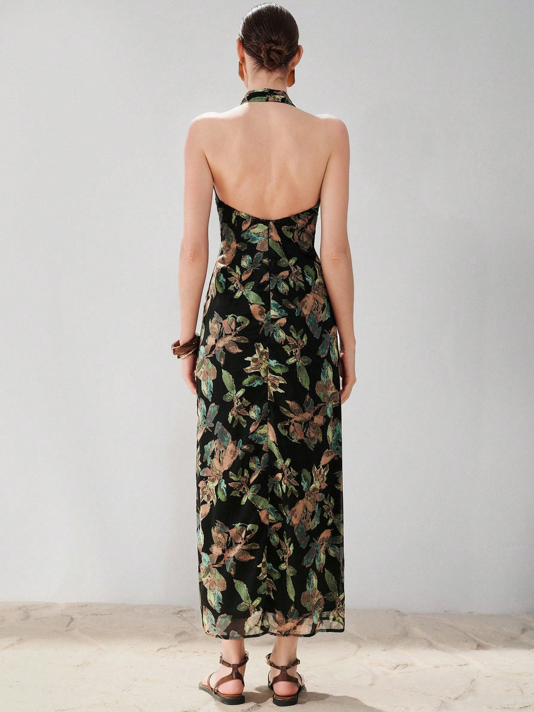Rochie maxi SHEIN, mix culori