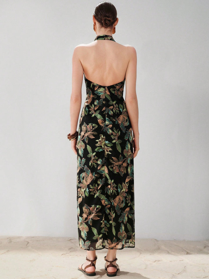 Rochie maxi SHEIN, mix culori