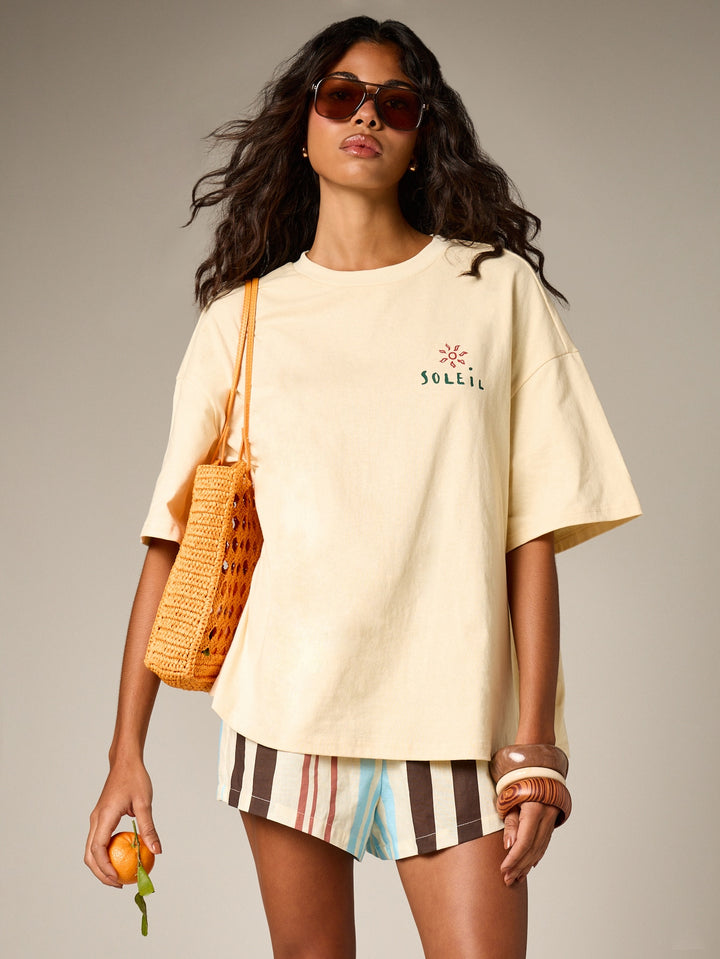 Tricou SHEIN, portocaliu