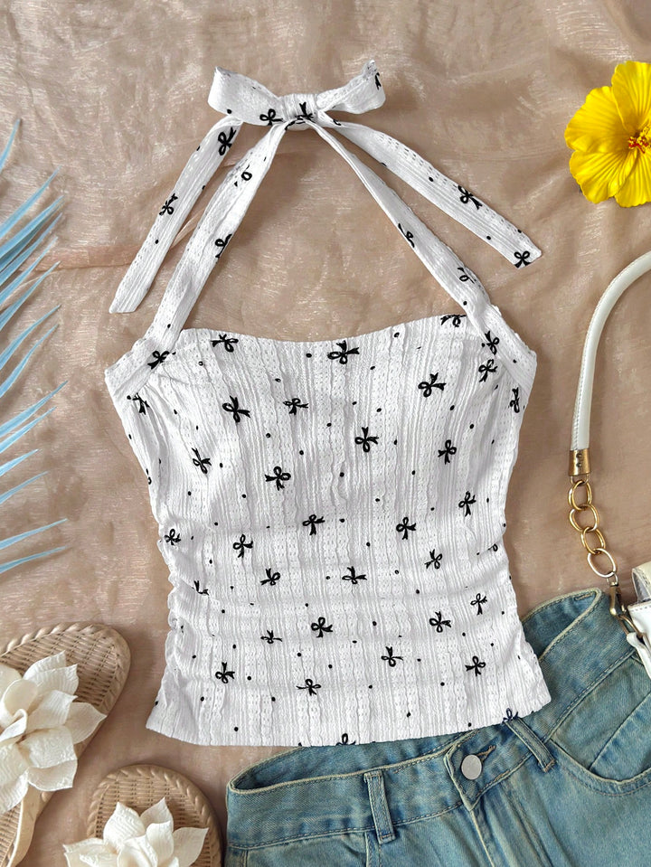 Top SHEIN, alb