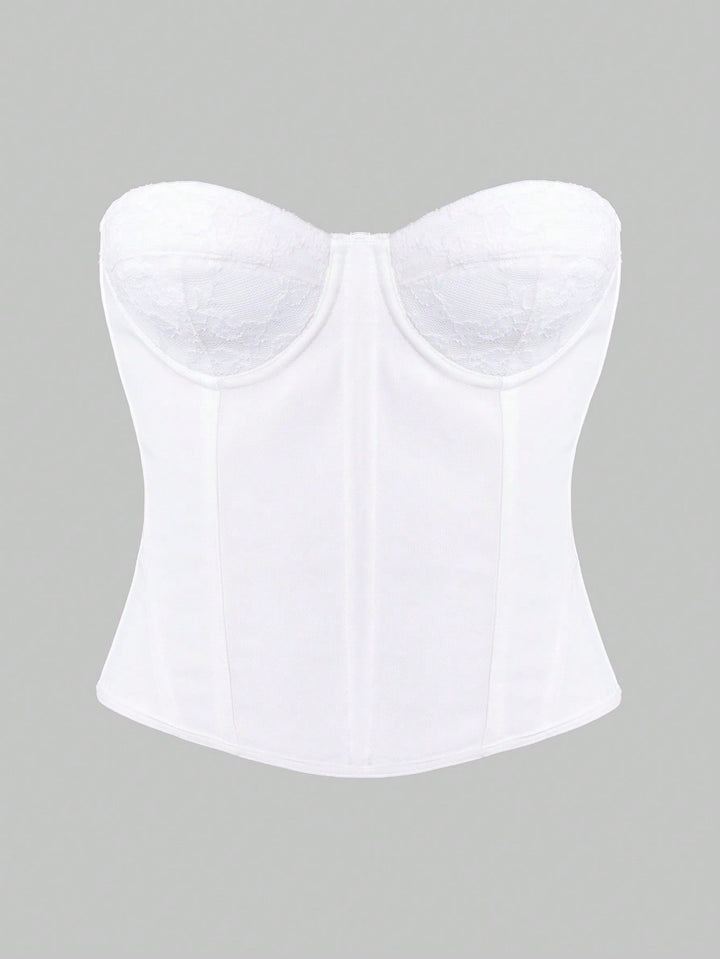 Top SHEIN, alb
