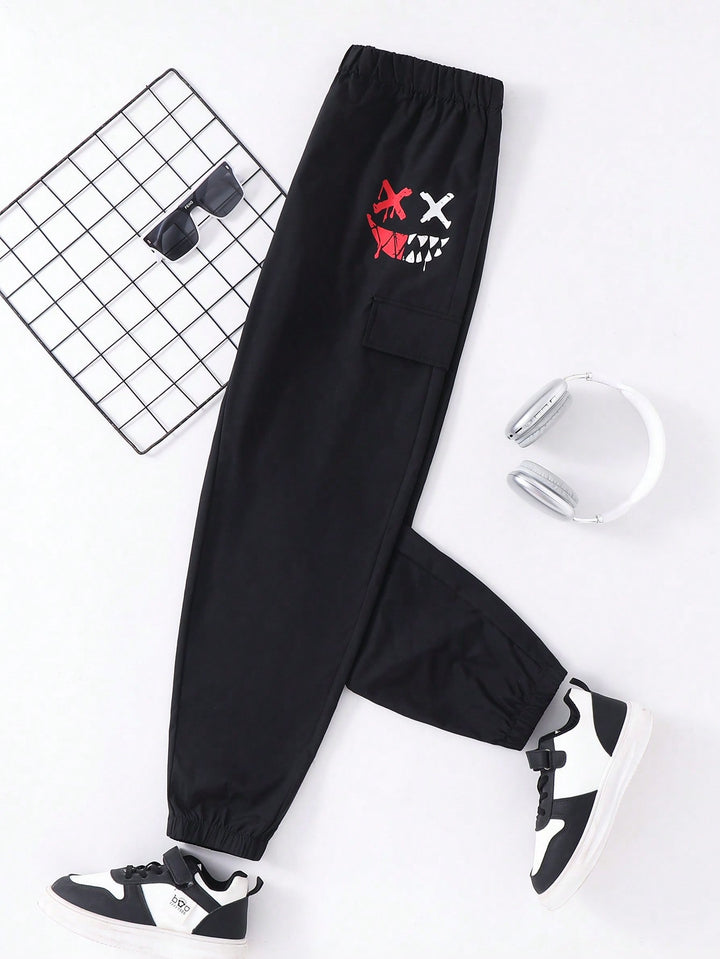 Pantaloni SHEIN, negru