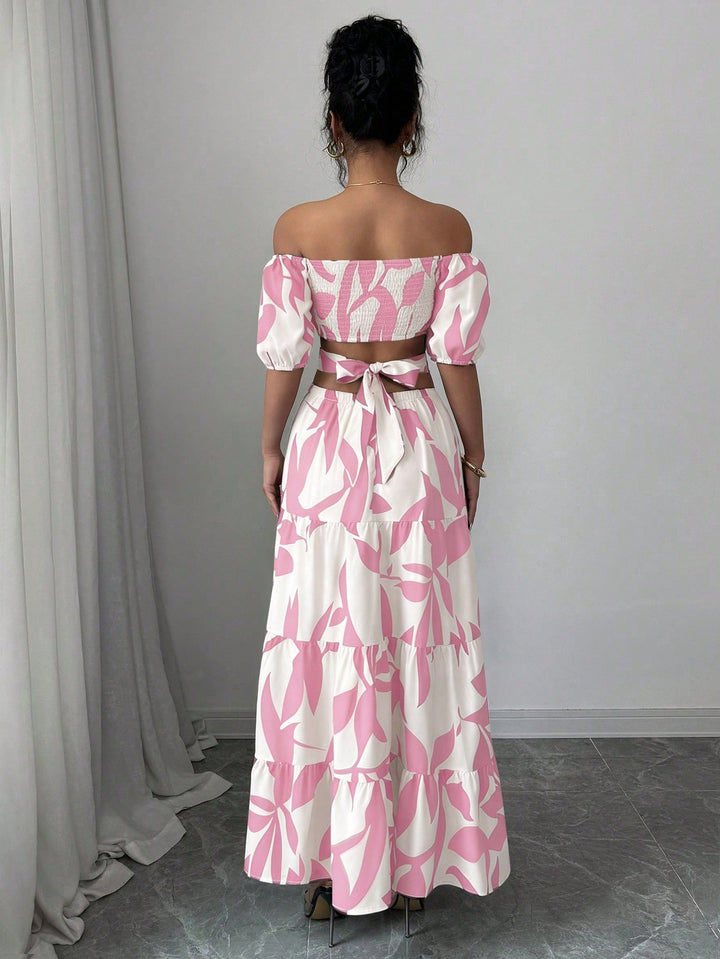 Rochie maxi SHEIN, roz